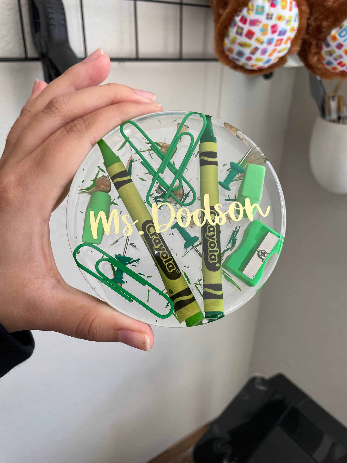 Teacher Coasters: MONOCHROME (PRE-ORDER)