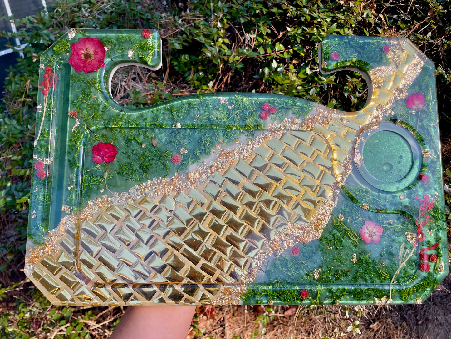CUSTOM car tray/steering wheel tray