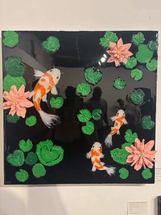 “Koi pond” 24x24