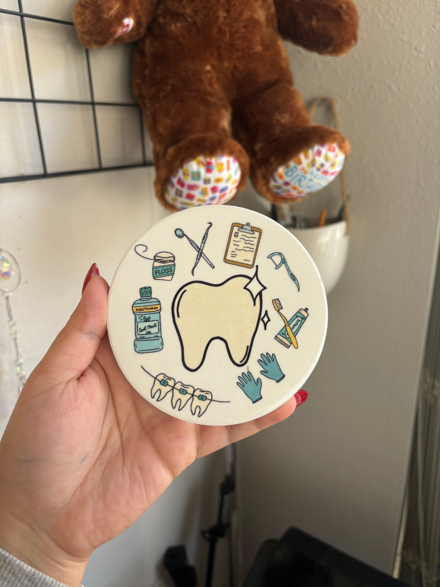 Dental coaster