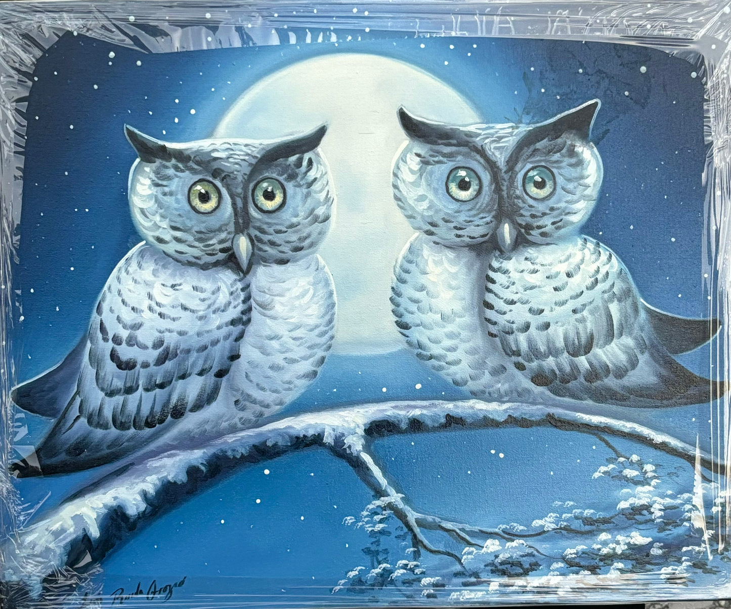 Winter Owls 16x20