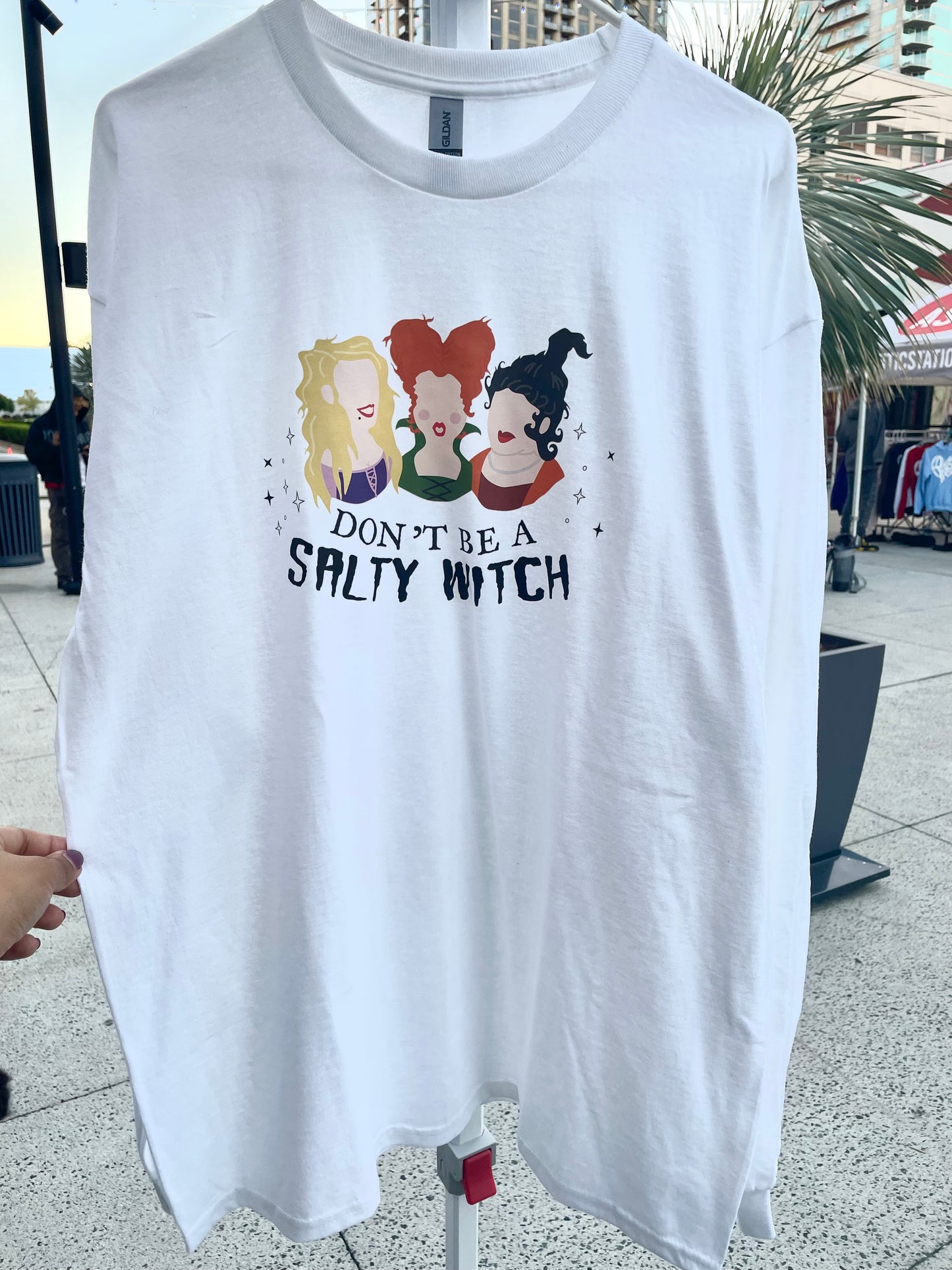Witches white long sleeve