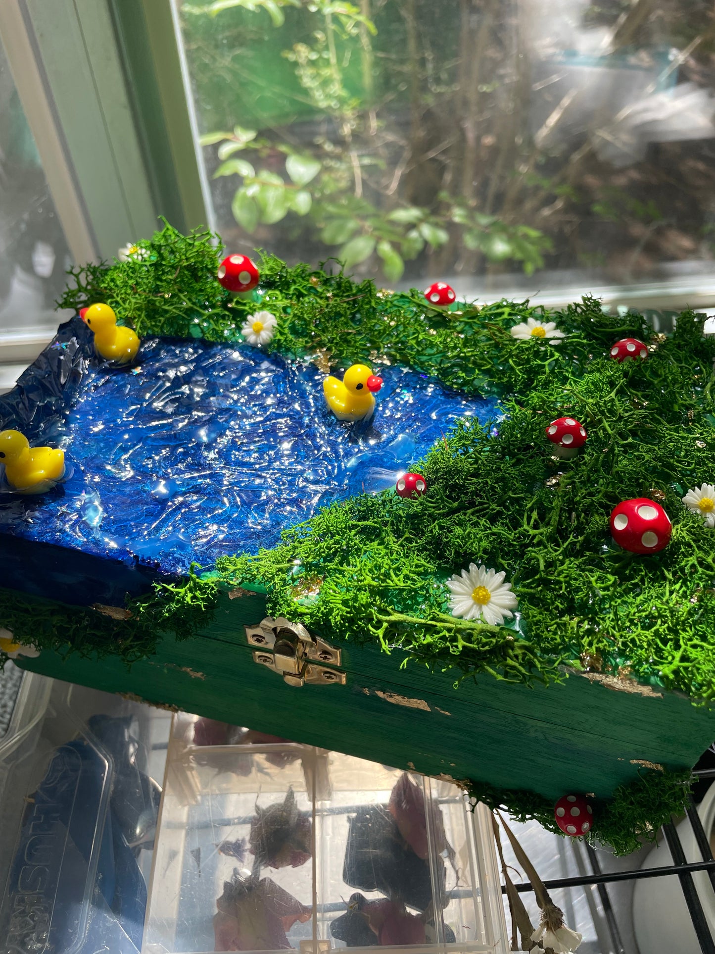 Ducky pond jewelry box