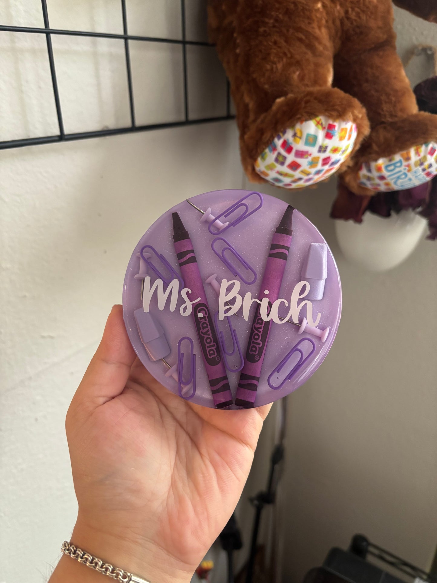 Glitter Teacher Coasters (PRE-ORDER)