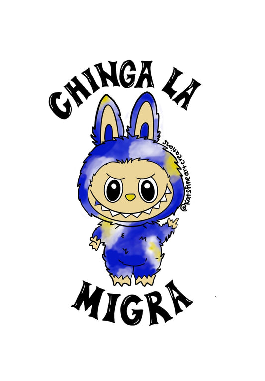 Salvi labubu sticker