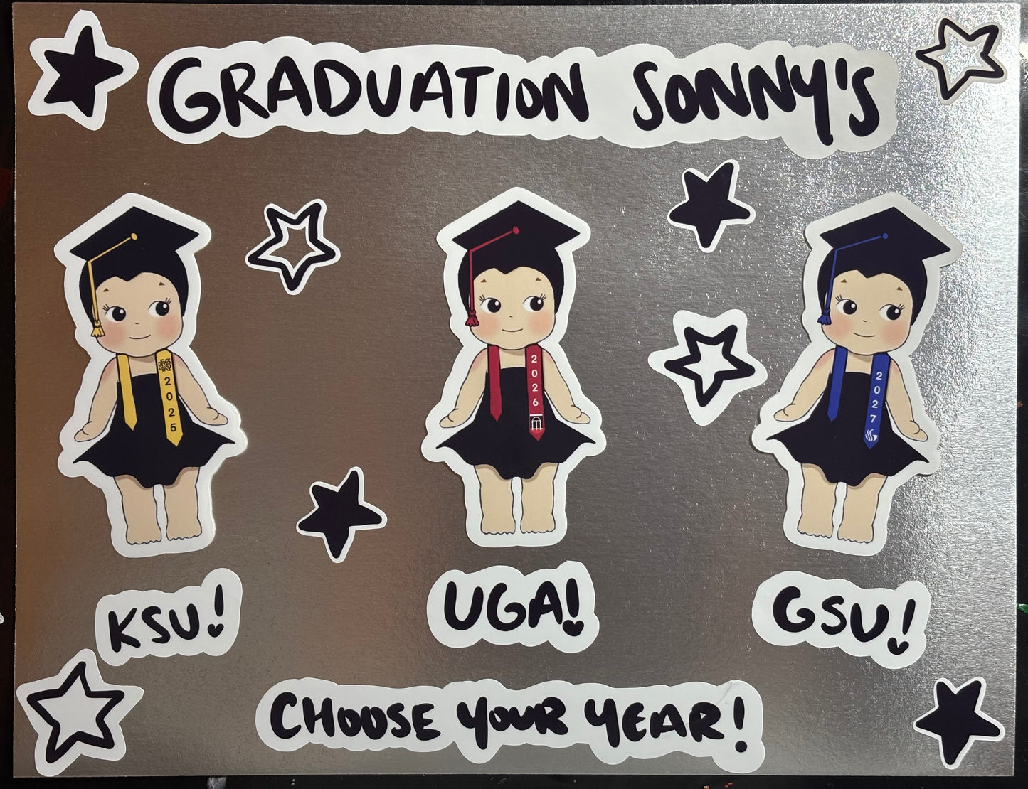 Graduate Sonny stickers (Georgia)