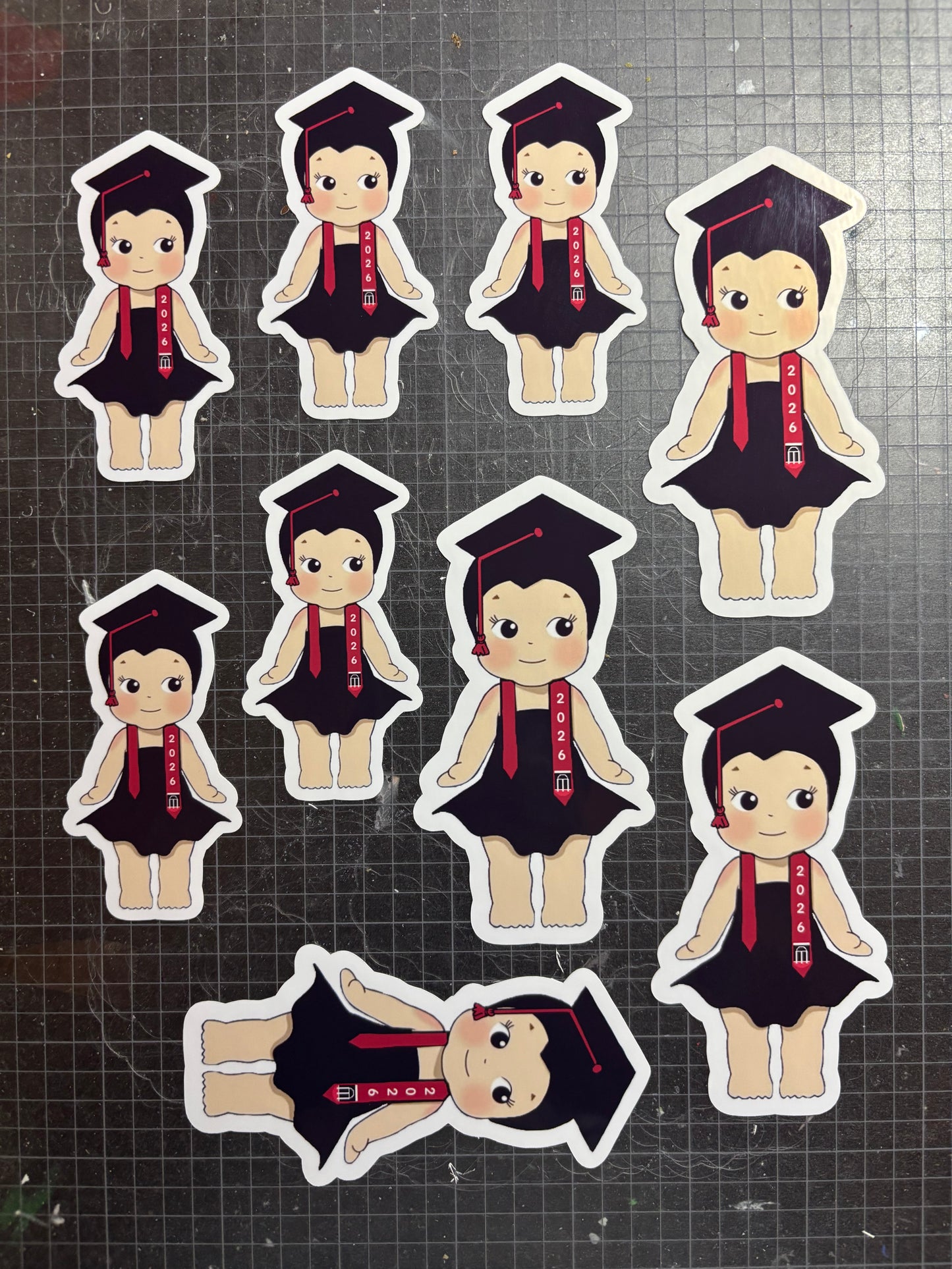 Graduate Sonny stickers (Georgia)