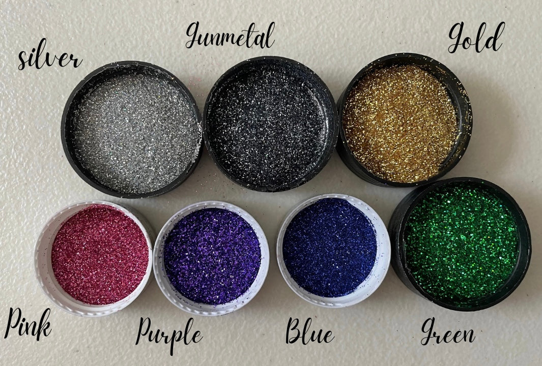 Glitter Law badge reel