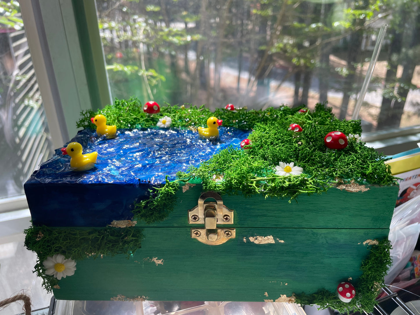 Ducky pond jewelry box