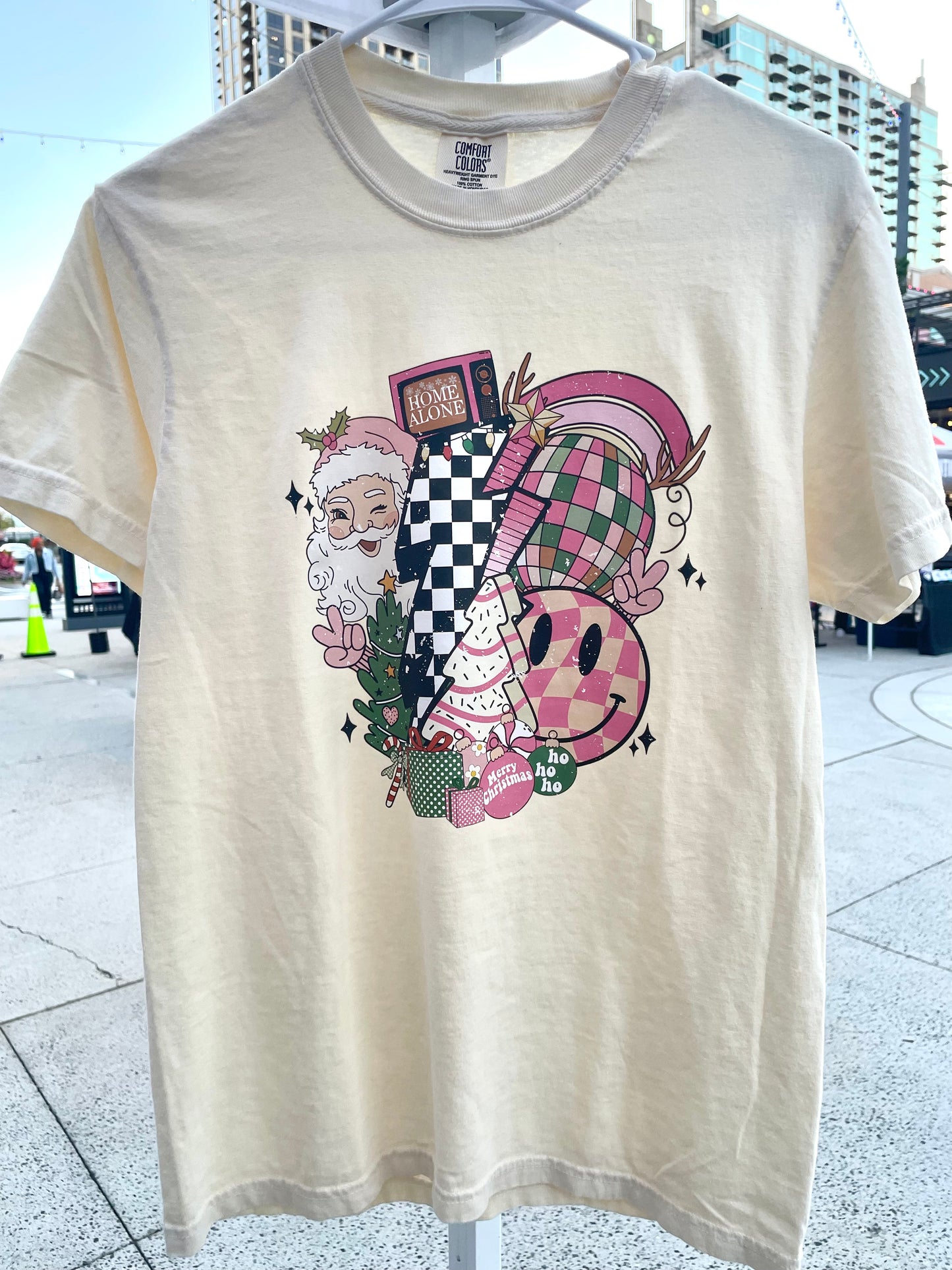 Retro christmas tee shirt