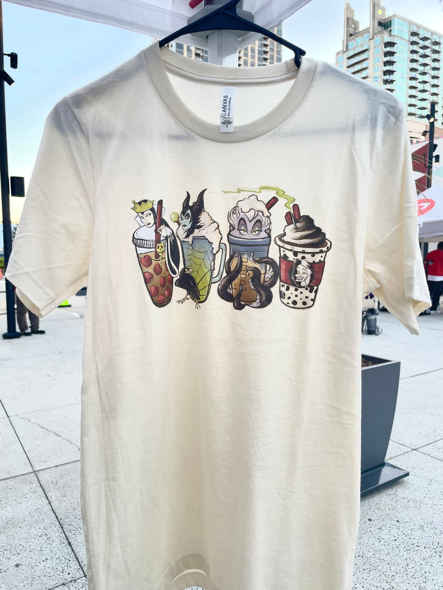 Villain Frappuccino Tee