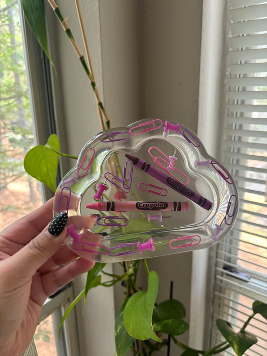 Teacher cloud tray