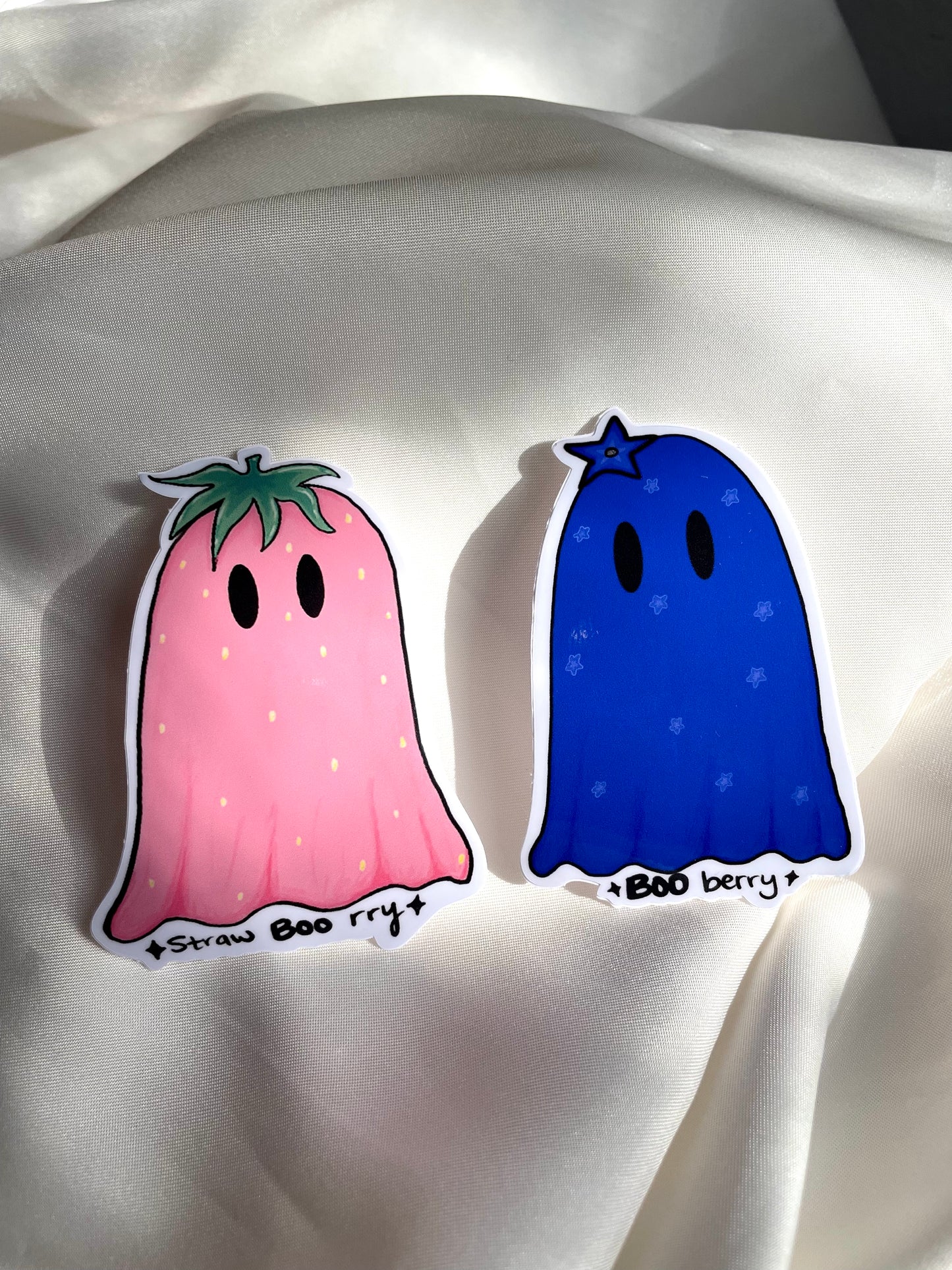 Pegatinas de fantasmas de bayas