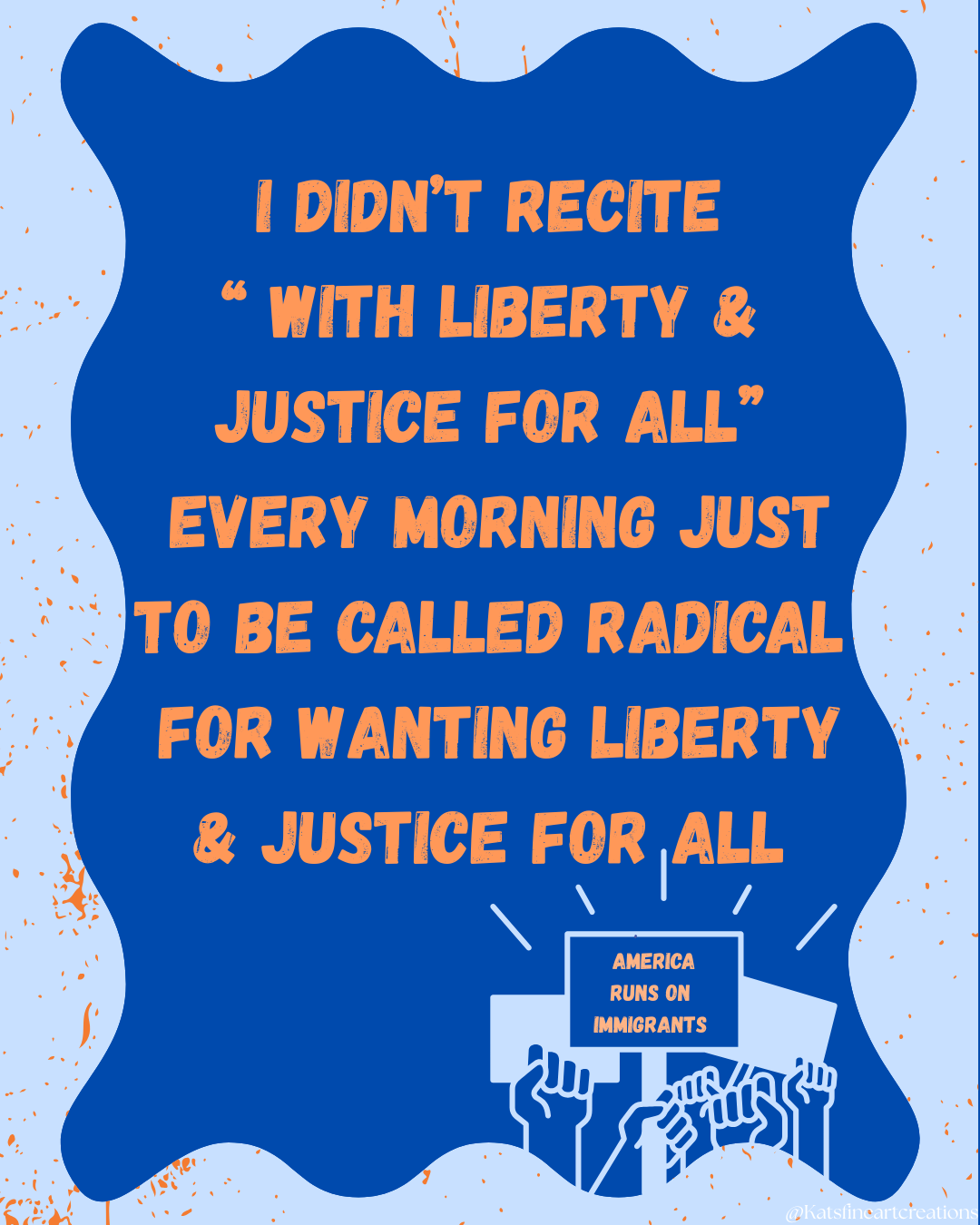 Liberty & Justice Sticker