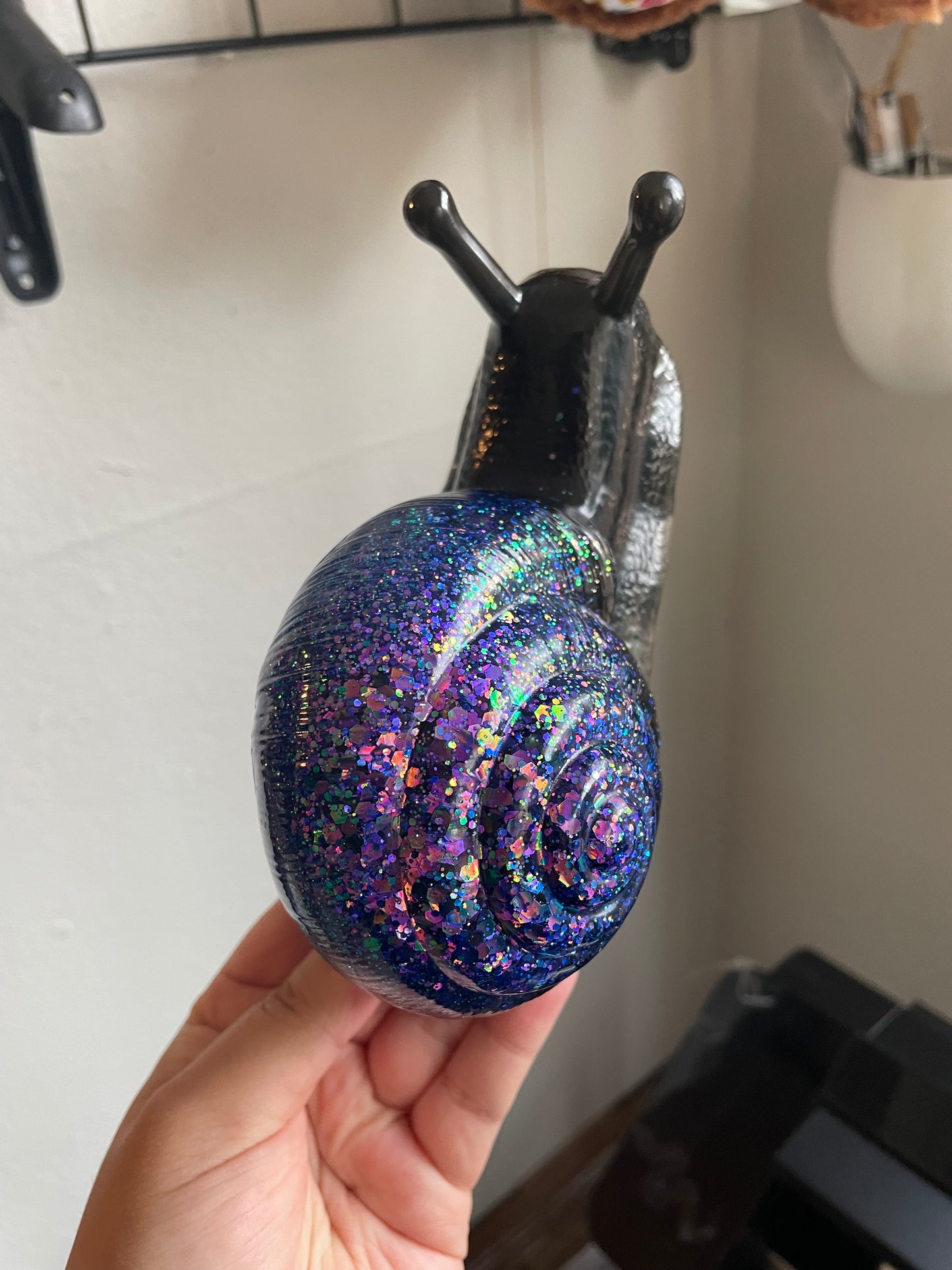 Glitter snails