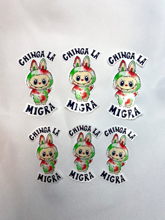 Mexican Labubu Sticker
