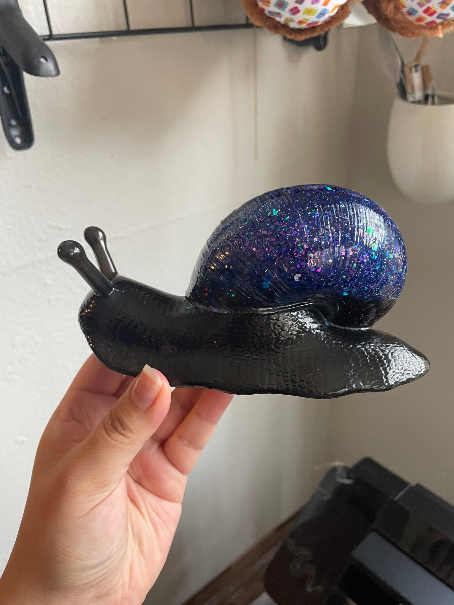 Glitter snails