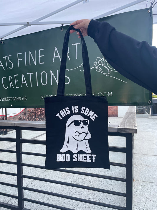 Ghost tote bag