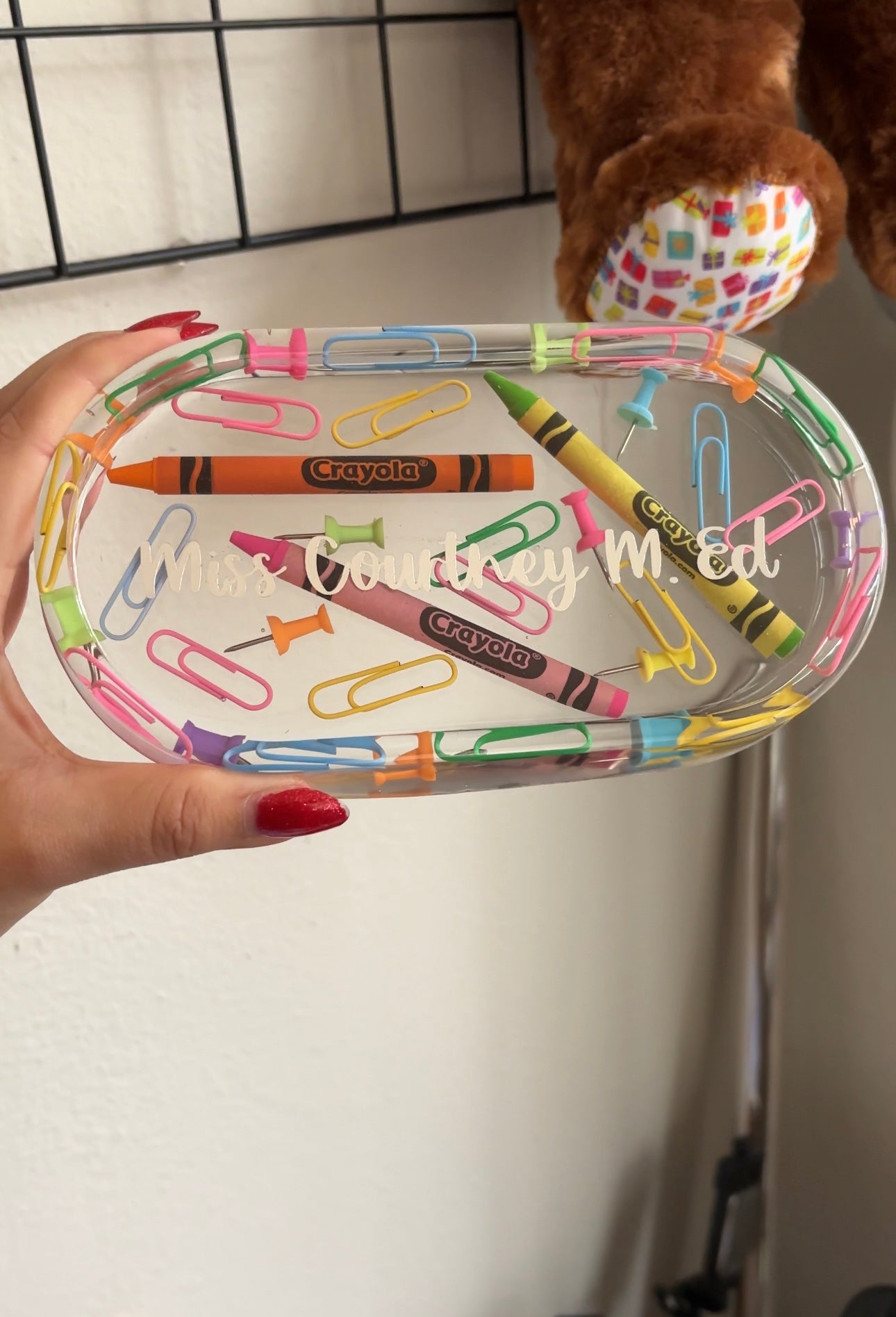 CUSTOM teacher trays!