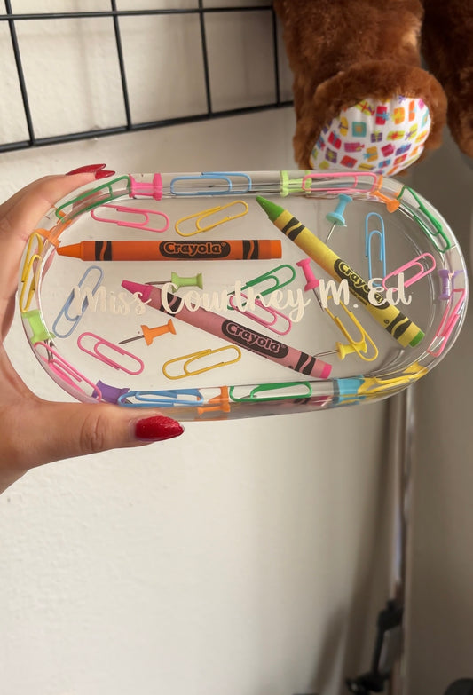 ¡Bandejas de profesor PERSONALIZADAS!