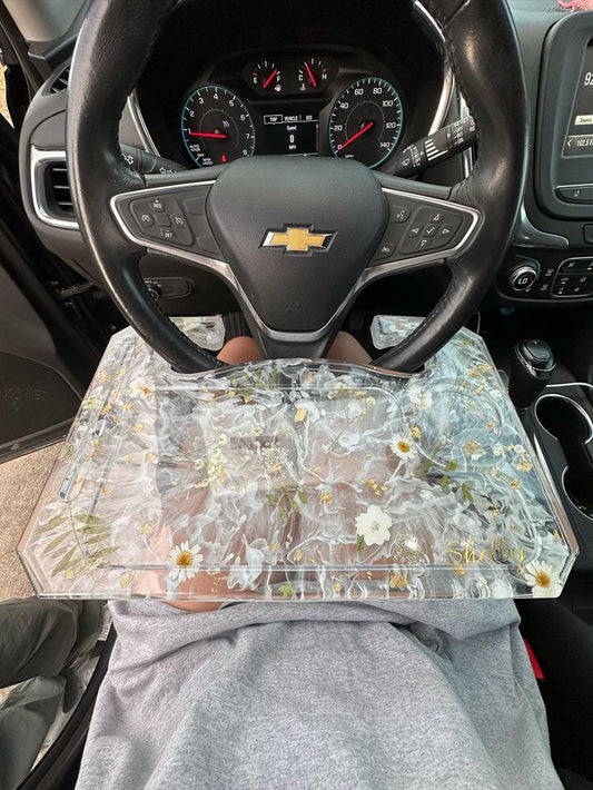 Bandeja de coche PERSONALIZADA/bandeja de volante