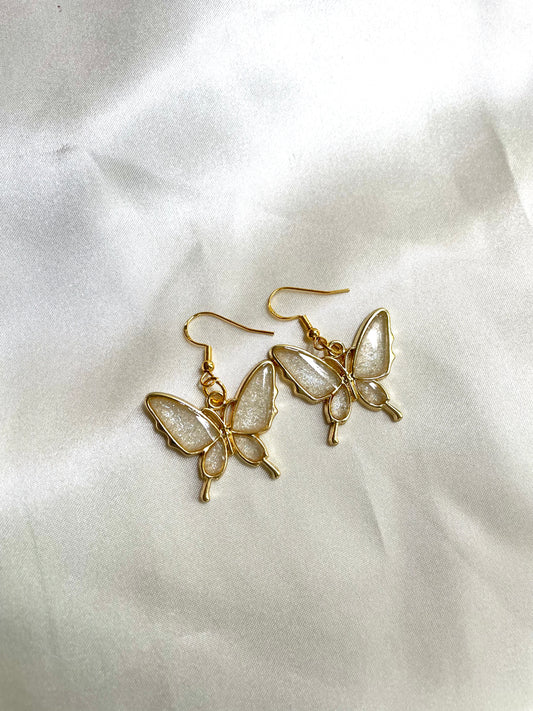 Pendientes de mariposa