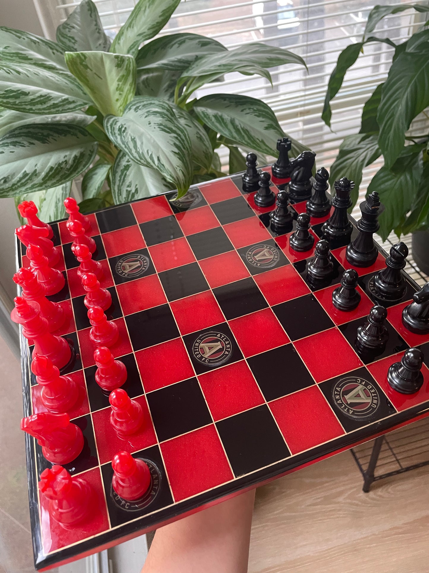 Atlanta United chessboard