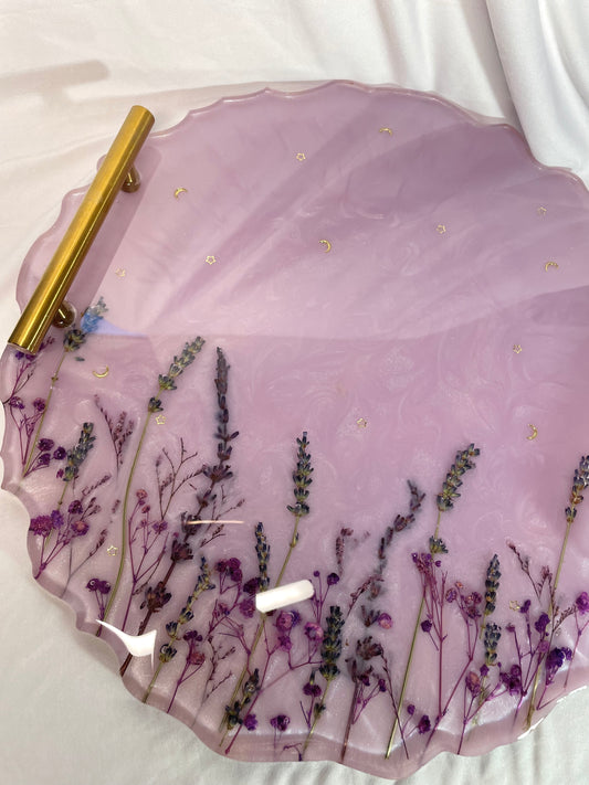 Lavender Dreams tray