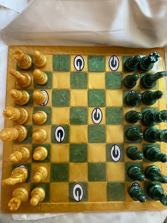 Greenbay Packers chessboard