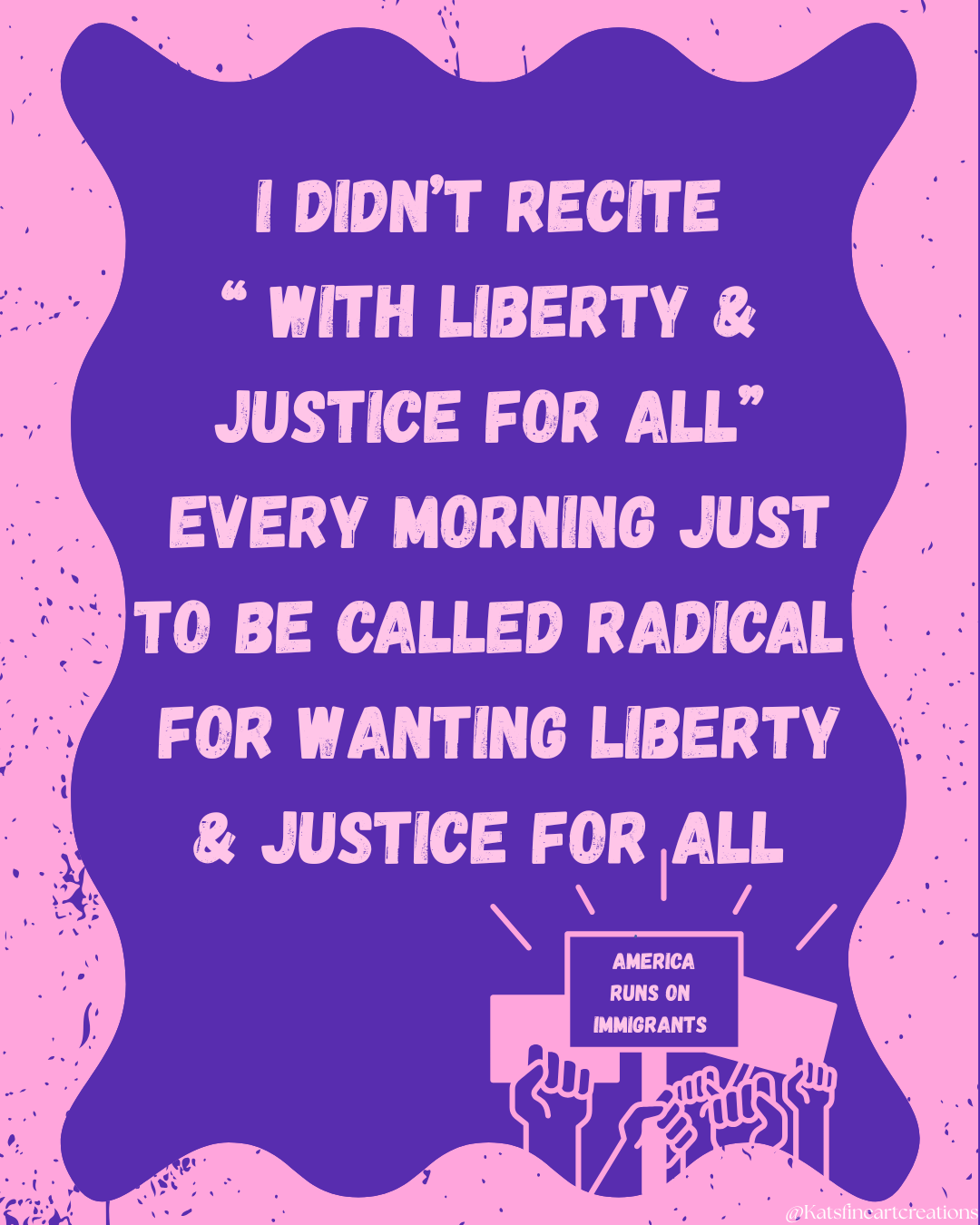 Liberty & Justice Sticker