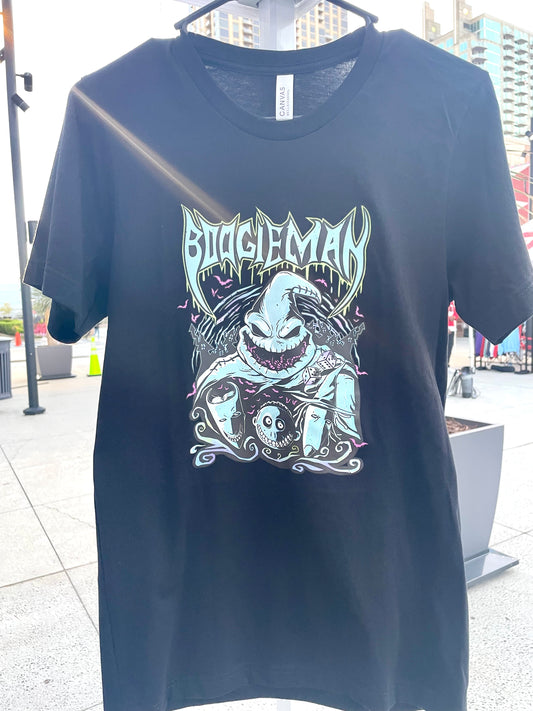 Black boogieman tee