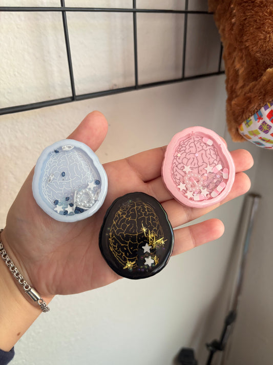 Brain badge reel
