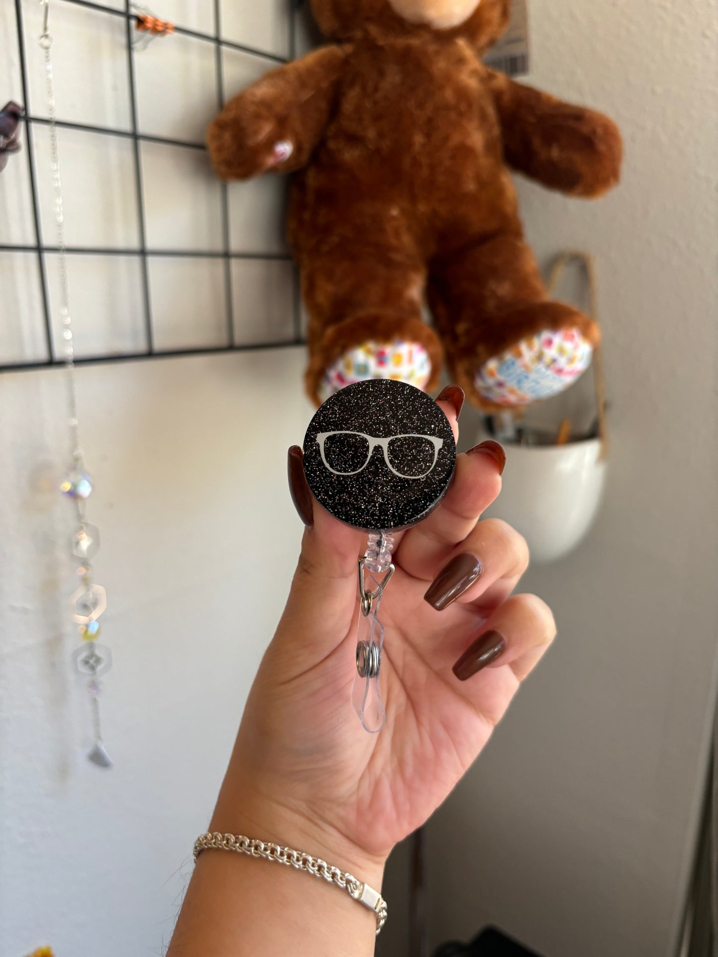 Optometrist badge reel