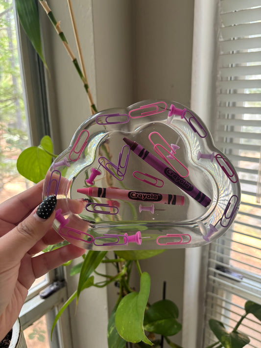 Teacher cloud tray