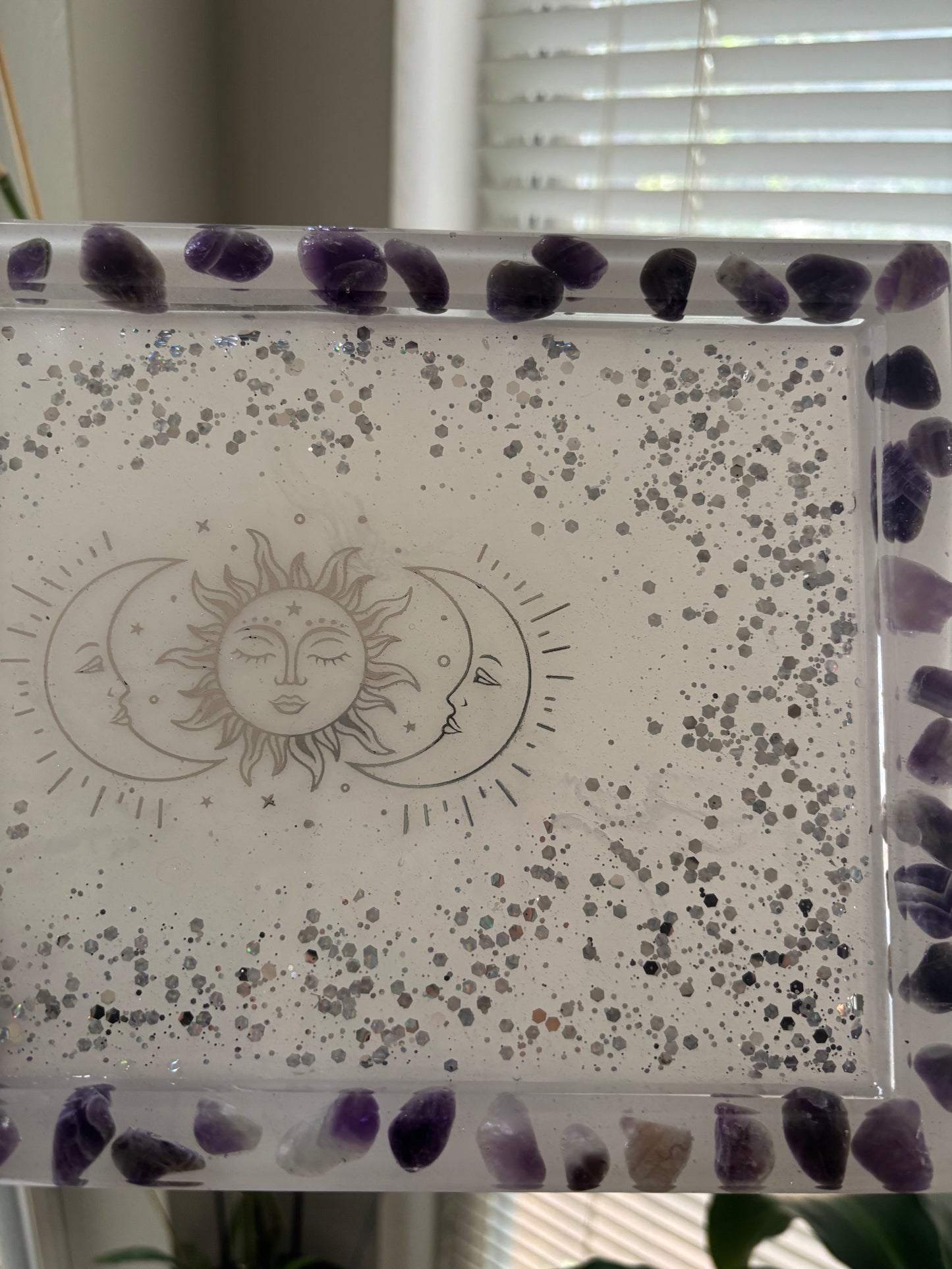 Amethyst celestial tray (B-grade)